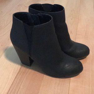 Block ankle booties